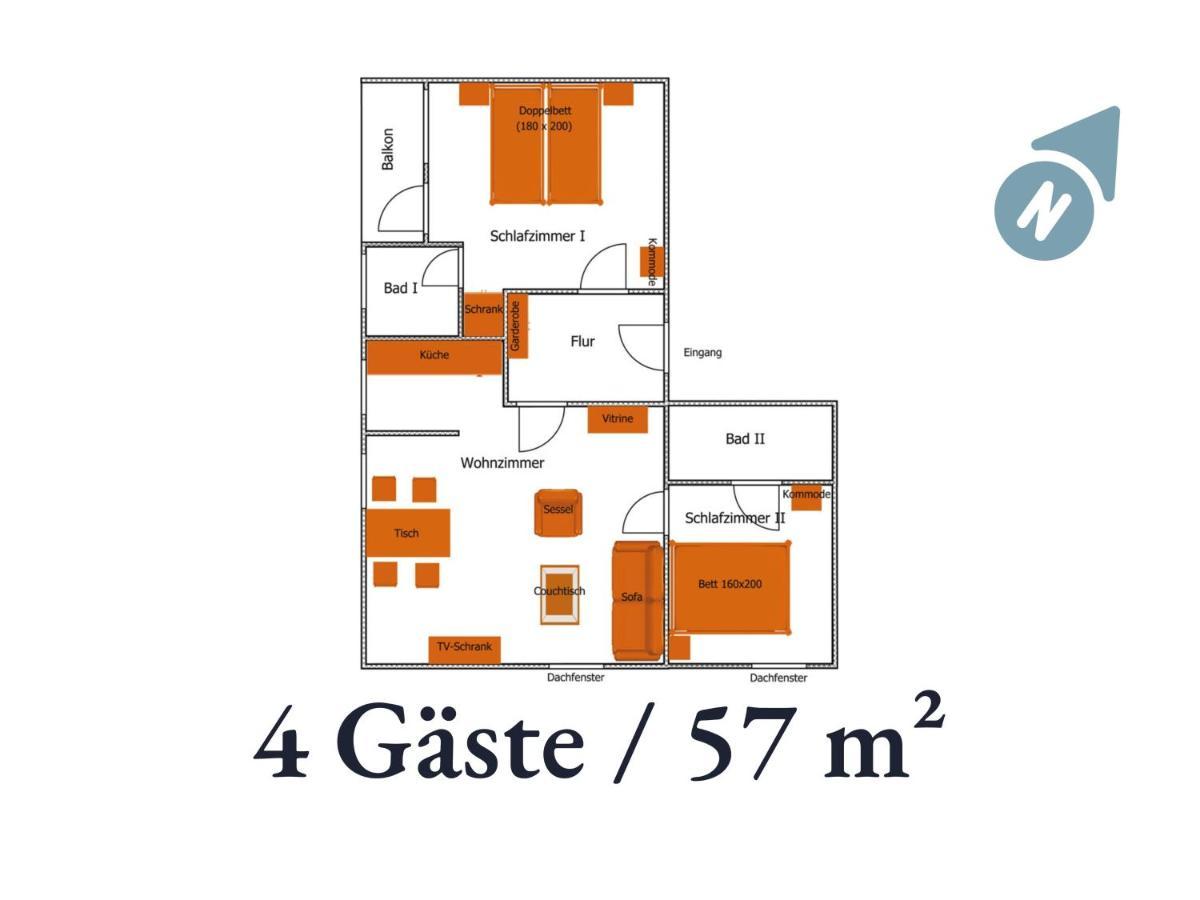 Grosse Moderne Ferienwohnung In Bester Bodenseelage L 1 Minute Zum Bodensee L 3 Zimmer L Vollausgestattete Kueche L Sonnenbalkon L Wlan L Willkommen Im Apartment Mettnau رادولفزيل ام بوندنز المظهر الخارجي الصورة